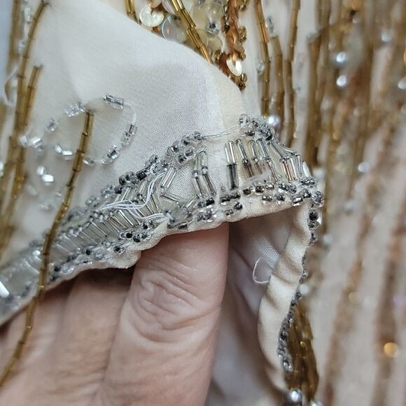 Vintage Sho Max Beaded Gown!) - Picture 6 of 11